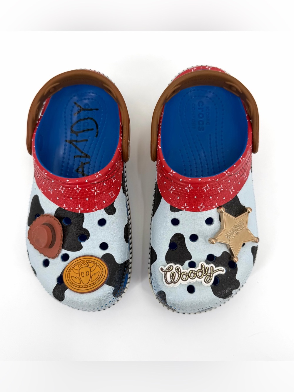 CROCS Disney Pixar Toy Story Woody Classic Clogs Size C13